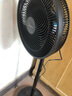 美的（Midea）【超级单品】七叶轻音立式电风扇家用柔风落地扇台式桌面小型风扇大风量节能摇头宿舍电扇 SAF30AB 实拍图