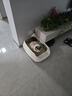美卡特大号猫砂盆半封闭式踏板敞开防外溅结实耐用猫厕所幼猫亚银灰 实拍图