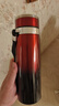 满源公不锈钢保温杯男士大容量泡茶水杯女茶水分离杯子 渐变红/600ml 实拍图