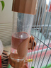 宠尚天鸟用饮水器喝水器鹦鹉撞针水壶虎皮玄凤喂水器用品200ml 实拍图