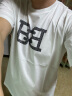 巴利（BALLY）男士棉质短袖T恤 LOGO印花 M5BA800F 白色 L码 晒单实拍图