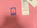 马骑顿（MQD）童装男女同款短袖T恤夏季儿童潮酷短袖T恤 桃粉色 樱花粉 110 实拍图