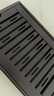 金镶玉 茶盘家用小号竹木茶具托盘茶海储水式棕中盛35*23*5.5cm 实拍图