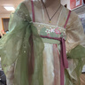 十三余小豆蔻儿[佩玉春风]刺绣粉色裙子印花对襟衫唐制汉服女原创 对襟衫 S 实拍图