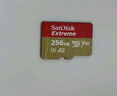 闪迪（SanDisk）256GB TF(MicroSD)内存卡 4K极速金卡A2 V30 U3行车记录仪 运动相机无人机 监控存储卡 读190MB/s 实拍图