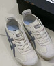 Onitsuka Tiger鬼塚虎复古德训鞋耐磨平底男女鞋休闲板鞋百搭 TOKUTEN 浅灰色/深蓝色 38 实拍图