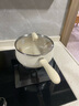 爱仕达（ASD）奶锅陶瓷新不粘锅20CM泡面锅宝宝辅食锅电磁炉通用NL20T10WG 实拍图
