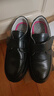 芭芭鸭儿童皮鞋男童黑色英伦风演出鞋校园软底单鞋XD-BG35823 黑色 33码 实拍图