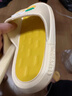 外穿女士拖鞋厚底踩屎感软底室内居家防滑静音凉拖鞋水果卡通拖鞋 2340水果-黄色 36-37 【适合35-36的脚】 实拍图