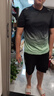 步锐特（BURUITE）运动套装男夏季健身衣服速干短袖T恤篮球羽毛球训练短裤跑步装备 实拍图