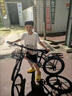 儿童自行车山地车6-7-8-10-12-15岁学生单车变速小孩18寸20寸22寸 标配单速白粉色送礼包 18寸适合身高100-125厘米【约6-10岁】 实拍图