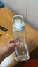 乐扣乐扣（LOCK&LOCK）人鱼线塑料运动水杯夏天便携水壶带刻度提手男女水杯子520ML白色 实拍图