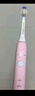 飞利浦（PHILIPS）儿童电动牙刷 送男孩女孩生日礼物 适用4-6-12岁 声波震动 2种模式 自带2支刷头粉HX2432/02 实拍图