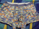 浪莎青少年内裤中大童学生棉质儿童内裤10-18岁胖童男孩亲肤四角短裤 活力少年 3条 175 -XL-建议体重100-120斤 实拍图