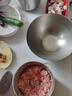 小熊（Bear）绞肉机家用 和面机多功能料理机宝宝辅食机婴儿打泥机搅拌机捣蒜器绞肉绞菜多功能一体机QSJ-W05G3 实拍图