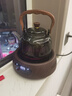 全度玻璃提梁壶家用小型电陶炉煮茶器烧水壶大容量保温玻璃茶壶 提梁壶（烟灰色）+康米电陶 实拍图