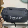 黑冰（BLACKICE）24新款【B系列鸭绒木乃伊式羽绒睡袋】户外露营单人羽绒睡袋 蓝色 B700 M码（新标准） 实拍图