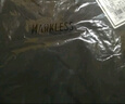 MARKLESS【安心品质】纯棉亲肤T恤男士纯色短袖打底衫5630 深夜黑 3XL 实拍图