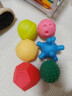 费雪（Fisher-Price）儿童玩具球静音拍拍球无声弹力球小皮球海绵软布球15cm生日礼物 实拍图