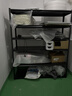 七序家用货架置物架阳台仓库储物架地下室展示多层落地收纳架 五层183cm高【默认黑色】 长150宽50cm 实拍图