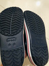 crocs卡骆驰贝雅卡骆班|205089 深蓝/辣椒红-4CC 41/42(260mm)  实拍图
