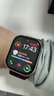Apple/苹果 Watch Series 10 智能手表GPS款46毫米银色铝金属表壳丹宁色运动型表带S/M MX203CH/B 实拍图