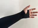 匹克冰袖防晒袖套男女冰丝套袖防紫外线护手臂骑行防晒YHZ4509白 实拍图