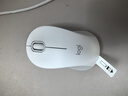 罗技（Logitech）优选系列M550（M650同款造型）无线蓝牙鼠标 商务家用办公轻音 便携笔记本台式机电脑鼠标 白色 实拍图