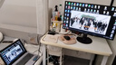 飞利浦（PHILIPS）23.8/27英寸LGD-IPS纤薄屏四窄边显示器全高清100Hz低蓝光HDMI+VGA节能办公显示屏可壁挂E2N1110S 27英寸/27E2N1110S 实拍图