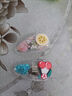 水果流沙卡通bb碎发儿童发卡女童发夹可爱宝宝刘海头饰发饰夹子 流沙水果发夹-随机2个装 实拍图