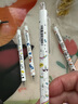 施耐德（Schneider）中性笔 0.5mm按动三段式黑色子弹头签字笔学生考试刷题可换芯水笔 4支装+2根笔芯 实拍图