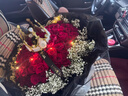 来一客情人节鲜花99朵红玫瑰花束生日礼物表白求婚全国同城配送 99朵红玫瑰女神款 实拍图