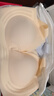 莫代尔2件超薄透气内衣女薄款冰丝无痕无钢圈粉底液文胸罩大码运动美背L 实拍图