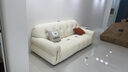 冬熊棉花糖真皮沙发法式奶油风客厅小户型轻奢白色钢琴键云朵沙发 【三人位2.2米】 生态皮【旗舰版】凝胶记忆棉+6CM紫罗兰 实拍图