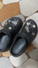 星期六（St&Sat）踩屎感软底洞洞鞋女凉鞋沙滩拖鞋SSD2110F1Z 黑色  37 （36-37）  实拍图