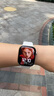 Apple/苹果 Watch Series 10 智能手表GPS款46毫米玫瑰金色铝金属表壳淡桃粉色运动型表带M/L MX2A3CH/B 实拍图