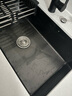 松鲸 厨房水槽大单槽台下盆手工不锈钢洗菜盆一体盆洗菜池洗碗淘菜盆 C套餐-配冷热抽拉龙头 三孔单槽-72*45cm 实拍图