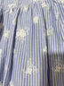 范思蓝恩【徐若晗同款】海边度假连衣裙女夏重工编织蓝色条纹2618 微风蓝 L 实拍图