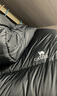 骆驼火山羽绒服男女款城市轻户外加厚防寒面包服冬季外套 黑色 3XL 实拍图
