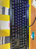 美商海盗船 (USCORSAIR) K100 RGB 光轴 机械键盘 游戏键盘 有线连接 全尺寸 黑色 OPX光轴 实拍图