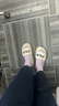 斐乐（FILA）女鞋运动拖鞋厚底凉拖沙滩鞋漂流船 奶白-GD 36 实拍图