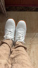 红棉太极拳鞋夏季透气软皮牛筋底女男武术练功鞋太极拳运动鞋子 白色透气LP005-1 36 实拍图