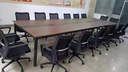 YOE.FTY会议桌长方形大型会议长桌培训桌长条办公桌工作台小型会议室桌椅 6.0*1.4米会议桌 实拍图
