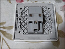 德力西（DELIXI）开关插座86型面板全屋套装 CD815简约白色奶油风家用暗装墙壁电源 斜错位五孔（大间距5孔电源） 家和系列经典装饰装修室内替换翻新套餐 实拍图