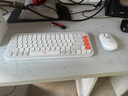 罗技（Logitech）POP ICON COMBO键鼠套装 无线键鼠套装 双模连接 自定义按键 三台设备配对 白色 实拍图