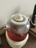 小熊（Bear）全玻璃壶体养生壶恒温壶 办公室多功能煮茶壶花茶壶 0金属养生杯 24h预约24h保温 1L YSH-P10Q7 实拍图