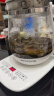 九阳（Joyoung）养生壶迷你玻璃花茶壶煮茶器 12大功能11档温度 0胶水恒温电热烧水壶1.5L 1506BQ 实拍图