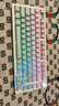 LEOBOG Hi75C/Hi75Cpro客制化三模机械键盘铝坨坨Gasket结构75配列全键无冲热插拔电竞游戏办公电脑键盘 香草冰-【三模RGB】星矢轴-PP定位板 实拍图