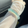 慕公子“剪水双瞳”缅甸蓝水真玉石冰透翡翠玉手镯子女款胖东来正品处理 “剪水双瞳”翡翠手镯 58mm-59mm（现货现发） 实拍图