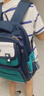 Edison小学生书包护脊减负反光大容量防泼水防下坠儿童背包2213-1s蓝绿 实拍图